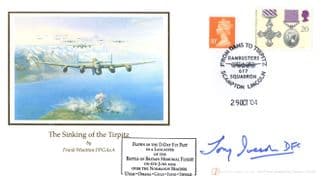 Sinking Of The Tirpitz WW2 Tony Iveson LTD TO 50 Hand Signed FDC