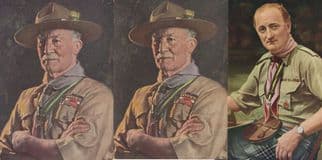 Sir Charles Maclean Chief Scout Bade Powell Boy Scouts 2x Postcard s