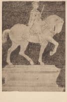 Sir John Hawkswood Study for Fresco Florence Italian Horse Postcard