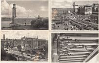 Slussen Interchange Stockholm Orfeus 4x Old Postcard s