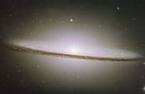 Sombrero Galaxy Messior 104 Planet Dust Space Astronomy Postcard