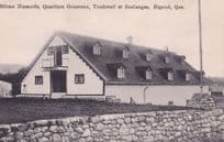 Soulanges Rigaud Quebec Canadian Military Hussards Quartier Generaux Postcard
