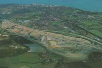 South View Of Folkestone Terminal Kent Euro Channel Tunnel Postcard