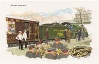 Southern 780 Train Pullman Car Bournemouth Belle Postcard
