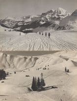 Spaghetti Junction Skiing Trip Rambling Adelboden Switzerland 2x Postcard s