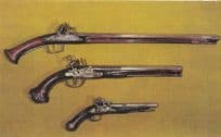 Spain Italy Antique Gun Konec 18 Stoleti Holland Pol 17 Military Postcard