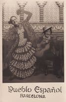 Spanish Transsexual Transvestite Musician Dancer RPC Barcelona Old Postcard