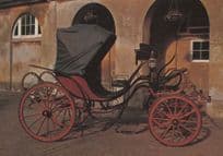 Spring Victoria Bath Carriage Museum French Coach Postcard