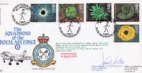 Springtime JW White 1994 Military Squadrons Of The Royal Air Force Hand Signed FDC