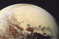 Sputnik Planum  Planet Pluto Icy Plains New Horizons Spacecraft Postcard