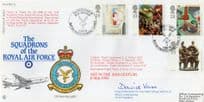 Squadrons Of The Royal Air Force 20th Century Art Painting Hand Signed FDC