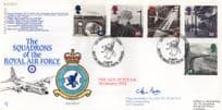 Squadrons Of The Royal Air Force Age Of Steam Hand Signed FDC