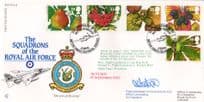 Squadrons Of The Royal Air Force Autumn 1993 Jaguar Aircraft Flown Hand Signed FDC