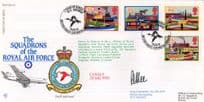 Squadrons Of The Royal Air Force Canals Nimrod Flown Hand Signed FDC