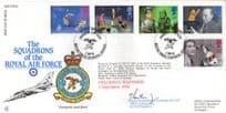 Squadrons Of The Royal Air Force Childrens Television Captain Scarlett Hand Signed FDC