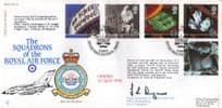 Squadrons Of The Royal Air Force Cinema Military Flown Hand Signed FDC