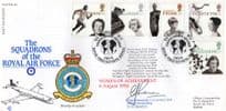 Squadrons Of The Royal Air Force Famous Women Flown Daphne Du Maurier Hand Signed FDC