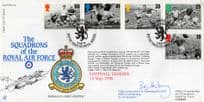 Squadrons Of The Royal Air Force Football Legends Bobby Moore Flown Hand Signed FDC