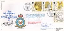 Squadrons Of The Royal Air Force Marine Timekeepers Sea Clocks Flown Hand Signed FDC