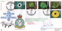 Squadrons Of The Royal Air Force Springtime Specially Flown Hand Signed FDC