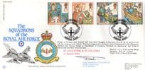 Squadrons Of The Royal Air Force St Augustine Columba Hand Signed FDC