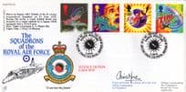 Squadrons Of The Royal Air Force UFO Space Science Fiction Hand Signed FDC