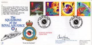 Squadrons Of The Royal Air Force UFO Space Science Fiction Hand Signed FDC