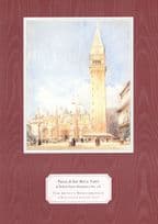 SS Arcadia Piazza Di San Marco Venice 1999 October Ship Menu