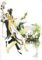 SS Arcadia Private Jazz Ballroom Dancing Dinner 2000 Ship Private Menu