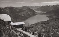 Station Niesenkulm Switzerland Old RPC Postcard