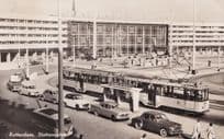 Stationsplein Rotterdam Real Photo Postcard