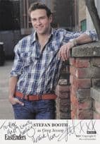 Stefan Booth as Greg Jessop Eastenders Hand Signed Cast Card Photo (1)