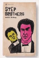 Step Brothers Adam McKay Comedy Film Movie As Rare Old Book Cover Postcard