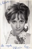 Stephanie Voss Vintage Hand Signed Photo