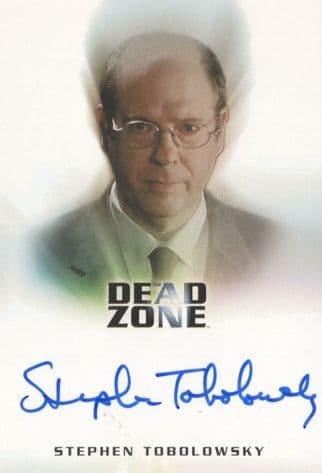 Stephen Tobolowksy The Dead Zone Autograph Signed Photo Card
