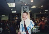 Steve Davis Snooker Champion Large 8x6 Hand Signed Photo