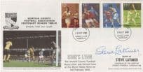 Steve Latimer Kings Lynn Football Club Norfolk Hand Signed FDC
