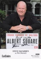 Steve McFadden  as Phil Mitchell Eastenders Hand Signed Cast Photo