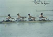 Steve Redgrave Large 8x6 British Rowing Olympics Race Hand Signed Photo