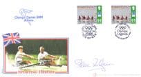 Steve Redgrave Rowing Olympic Games Athens 2004 Hand Signed FDC