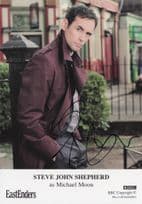 Steve Shepherd as Michael Moon Eastenders Hand Signed Cast Card Photo