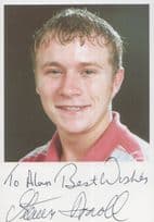 Steve Steven Arnold Coronation Street Limited Signed Cast Card Photo
