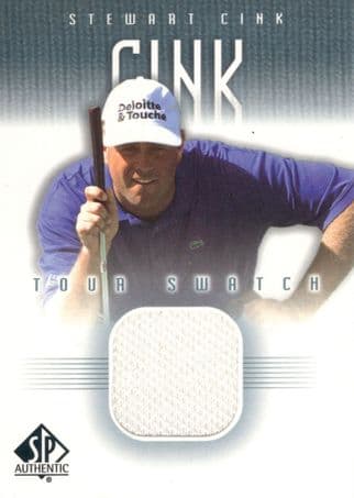 Stuart Cinq Original Shirt Golf Tour Rare Limited Swatch Card