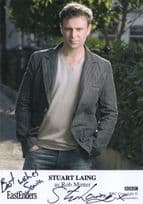 Stuart Laing as Rob Minter Eastenders Hand Signed BBC Cast Card Photo