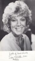 Sue Nicholls Audrey Coronation Street TV Granada ITV Printed Signed Cast Card