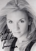 Summer Strallen Supermodel Hollyoaks TV Soap To Alfie Large Hand Signed Photo