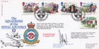 Summertime D Nequest 1994 Military Squadrons Of The Royal Air Force Hand Signed FDC