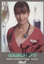 Susan Cookson as Maggie Coldwell Casualty Rare Hand Signed Cast Photo