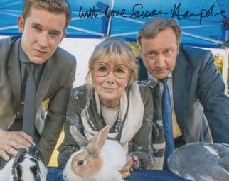 Susan Hampshire In Midsomer Murders 10x8 Hand Signed Photo