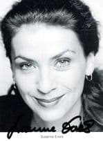 Susanne Evers Lindenstrasse German Actress Hand Signed Photo